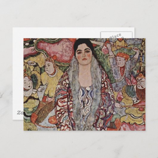Carte Postale Gustav Klimt (Devant / Derrière)