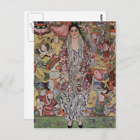 Carte Postale Gustav Klimt (Devant / Derrière)