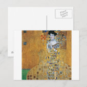 Carte Postale Gustav Klimt - Adele (Devant / Derrière)