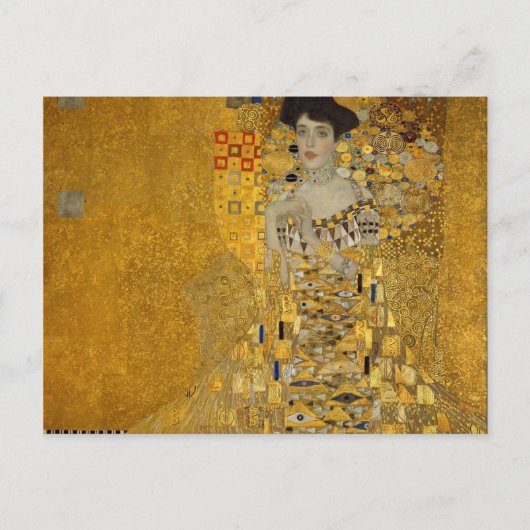 Carte Postale Gustav Klimt - Adele Bloch-Bauer I (Devant)