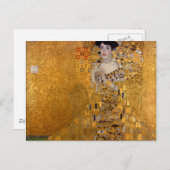 Carte Postale Gustav Klimt - Adele Bloch-Bauer I. (Devant / Derrière)