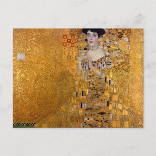 Carte Postale Gustav Klimt - Adele Bloch-Bauer I. (Devant)