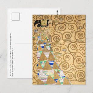 Carte Postale Gustav Klimt - Attente, Stoclet Frieze
