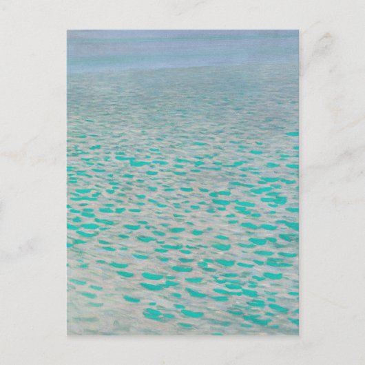 Carte Postale Gustav Klimt - Attersee (Devant)