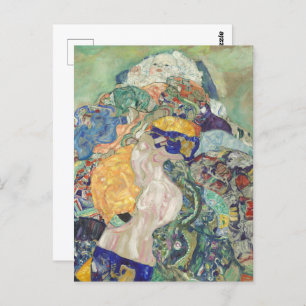 Carte Postale Gustav Klimt - Bébé (Berceau)