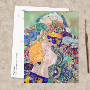 Carte Postale Gustav Klimt - Bébé / Berceau