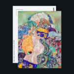 Carte Postale Gustav Klimt - Bébé / Berceau<br><div class="desc">Bébé / Berceau - Gustav Klimt,  Huile sur toile,  1917-1918</div>