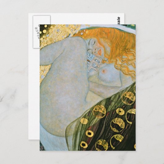 Carte Postale Gustav Klimt - Danae (Devant / Derrière)