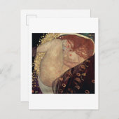 CARTE POSTALE : GUSTAV KLIMT : DANAE : 1917-1918 (Devant / Derrière)