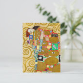 Carte Postale Gustav Klimt Exécution Nouveau Couple (Debout devant)