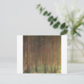 Carte Postale Gustav Klimt - Forêt de pins (Debout devant)