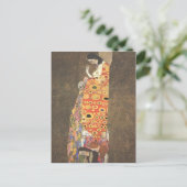 Carte Postale Gustav Klimt - Hope II (Debout devant)