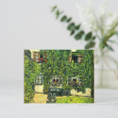 Carte Postale Gustav Klimt - La Maison de Guardaboschi (Debout devant)