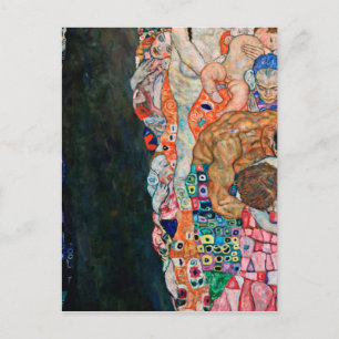 Carte Postale Gustav Klimt - La Mort et la Vie