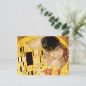 Carte Postale Gustav Klimt La Peinture Classique Du Kiss (Debout devant)