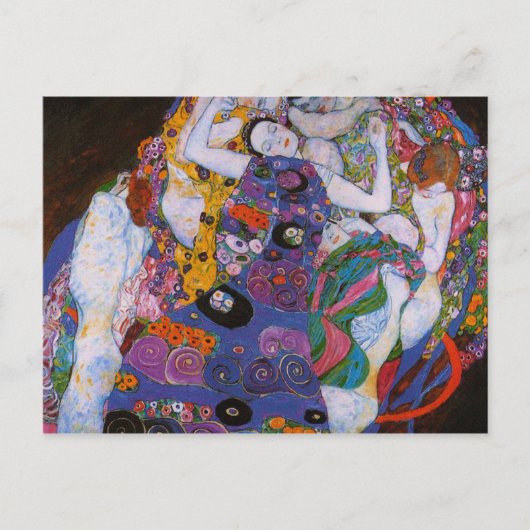 Carte Postale Gustav Klimt - La Vierge (Devant)
