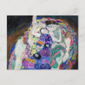 Carte Postale Gustav Klimt - La Vierge (Devant)
