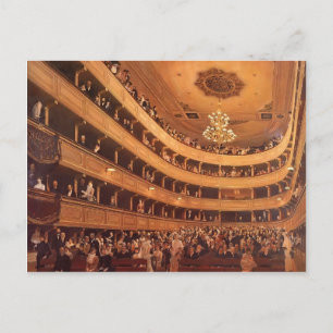 Carte Postale Gustav Klimt - L'Ancien Burgtheater
