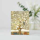 Carte Postale Gustav Klimt - l'arbre de la peinture de la vie (Debout devant)