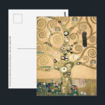 Carte Postale Gustav Klimt - L'Arbre de Vie, La Frieze Stoclet<br><div class="desc">L'arbre de vie,  Frieze Stoclet,  partie centrale du panneau gauche - Gustav Klimt,  Carton,  1909</div>