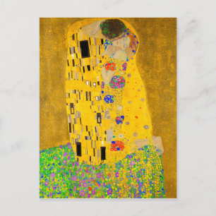 Carte Postale Gustav Klimt Le Baiser