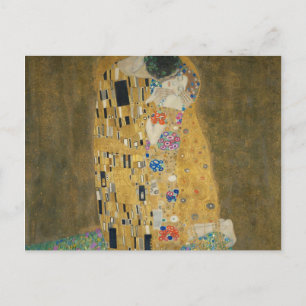 Carte Postale Gustav Klimt - Le baiser