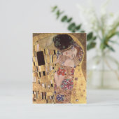 Carte Postale Gustav Klimt ~ Le baiser (Debout devant)