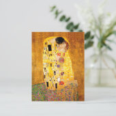 Carte Postale Gustav Klimt "le baiser " (Debout devant)