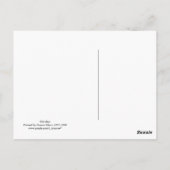 Carte Postale Gustav Klimt "le baiser " (Dos)