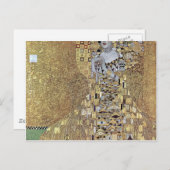 Carte Postale Gustav Klimt - Le baiser (Devant / Derrière)