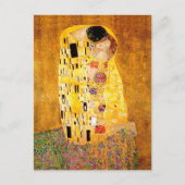 Carte Postale Gustav Klimt "Le Baiser" (Devant)