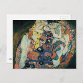 Carte Postale Gustav Klimt : "le Maiden" (Devant / Derrière)