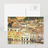 Carte Postale Gustav Klimt - Malcesine sur le lac de Garde (Devant / Derrière)