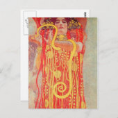 Carte Postale Gustav Klimt - Medizin (Devant / Derrière)
