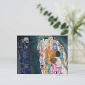 Carte Postale Gustav Klimt - Mort et vie (Debout devant)