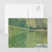 Carte Postale Gustav Klimt - Parc de Schönbrunn (Devant / Derrière)