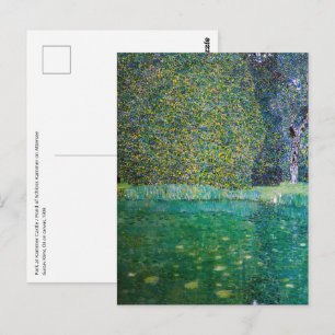 Carte Postale Gustav Klimt - Parc du château de Kammer am Atters