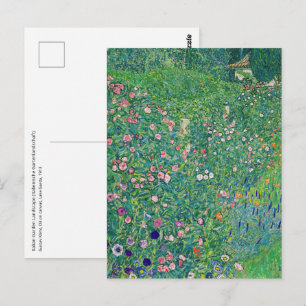 Carte Postale Gustav Klimt - Paysage du jardin italien