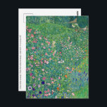 Carte Postale Gustav Klimt - Paysage du jardin italien<br><div class="desc">Jardin italien / Paysage horticole italien - Gustav Klimt, Huile sur toile, 1913</div>