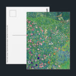 Carte Postale Gustav Klimt - Paysage du jardin italien<br><div class="desc">Jardin italien / Paysage horticole italien - Gustav Klimt,  Huile sur toile,  1913</div>