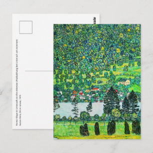 Carte Postale Gustav Klimt - Pente de montagne à Unterach