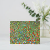 Carte Postale Gustav Klimt Poppy Field Postcard (Debout devant)