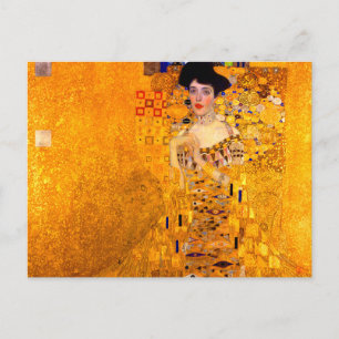 Carte Postale Gustav Klimt Portrait d'Adele Bloch Bauer