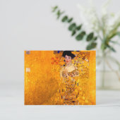 Carte Postale Gustav Klimt Portrait d'Adele Bloch Bauer (Debout devant)