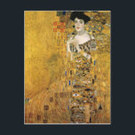 Carte Postale GUSTAV KLIMT - Portrait d'Adele Bloch-Bauer 1907<br><div class="desc">GUSTAV KLIMT - Portrait d'Adele Bloch-Bauer 1907Huile, argent et or sur toile ; reproduction</div>