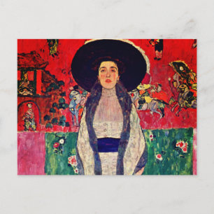 Carte Postale Gustav Klimt Portrait d'Adele Bloch-Bauer II