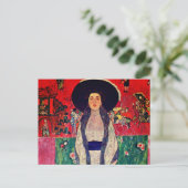 Carte Postale Gustav Klimt Portrait d'Adele Bloch-Bauer II (Debout devant)