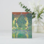 Carte Postale Gustav Klimt - Schloss Kammer am Attersee III (Debout devant)