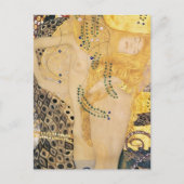 Carte Postale Gustav Klimt - Serpents d'eau I (Devant)