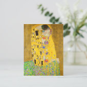 Carte Postale Gustav Klimt The Kiss Fine Art (Debout devant)